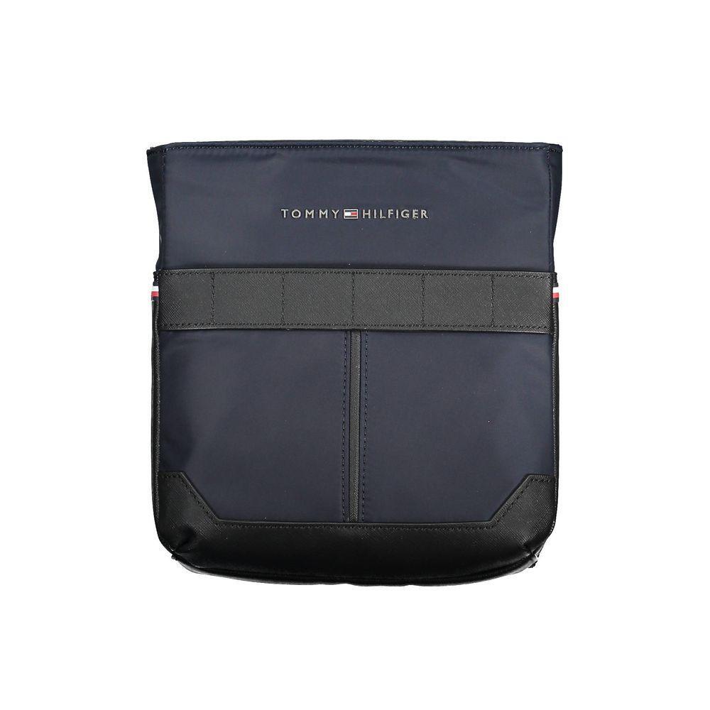 Tommy Hilfiger Blue Polyester Men Shoulder Bag TO-37366