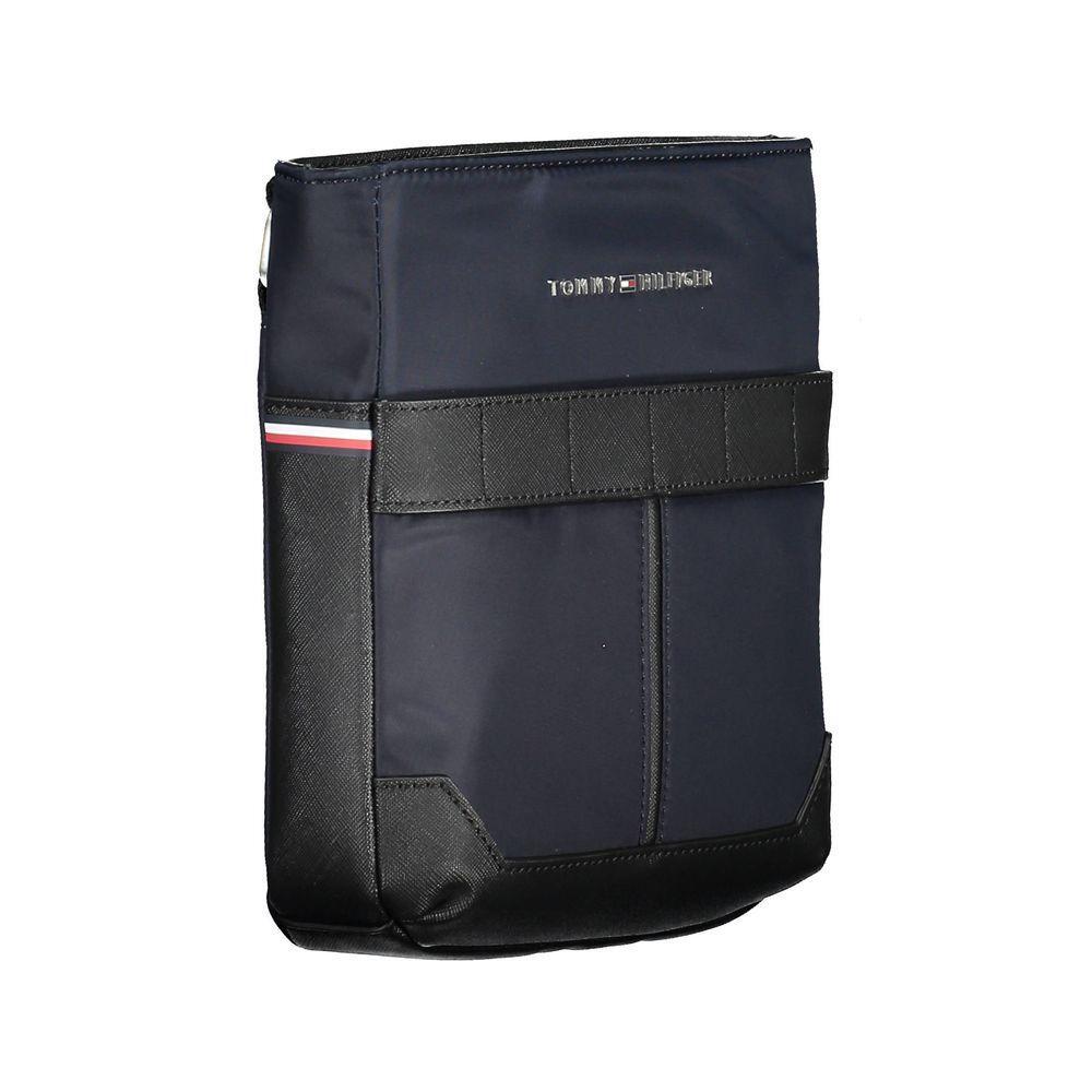 Tommy Hilfiger Blue Polyester Men Shoulder Bag TO-37366