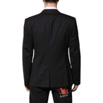 Dolce & Gabbana Dark Gray MARTINI Single Breasted Jacket KOS2350-52