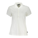 North Sails White Cotton Women Polo Shirt
