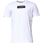 Dolce & Gabbana White Cotton Logo Patch Crew Neck T-shirt TSH90508-48