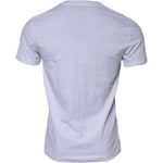 Dolce & Gabbana White Cotton Logo Patch Crew Neck T-shirt TSH90627-48