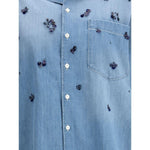 Fabiana Filippi Short sleeve denim Shirt FA-CAD275F749VR1-IT44 | L