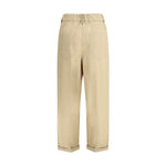 Brunello Cucinelli Cotton Elasticated Pants BR-M0H93P8907C2871-48