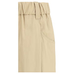 Brunello Cucinelli Cotton Elasticated Pants BR-M0H93P8907C2871-48