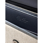 Loro Piana Beige Fabric And Leather Wallet LOPI-9340672