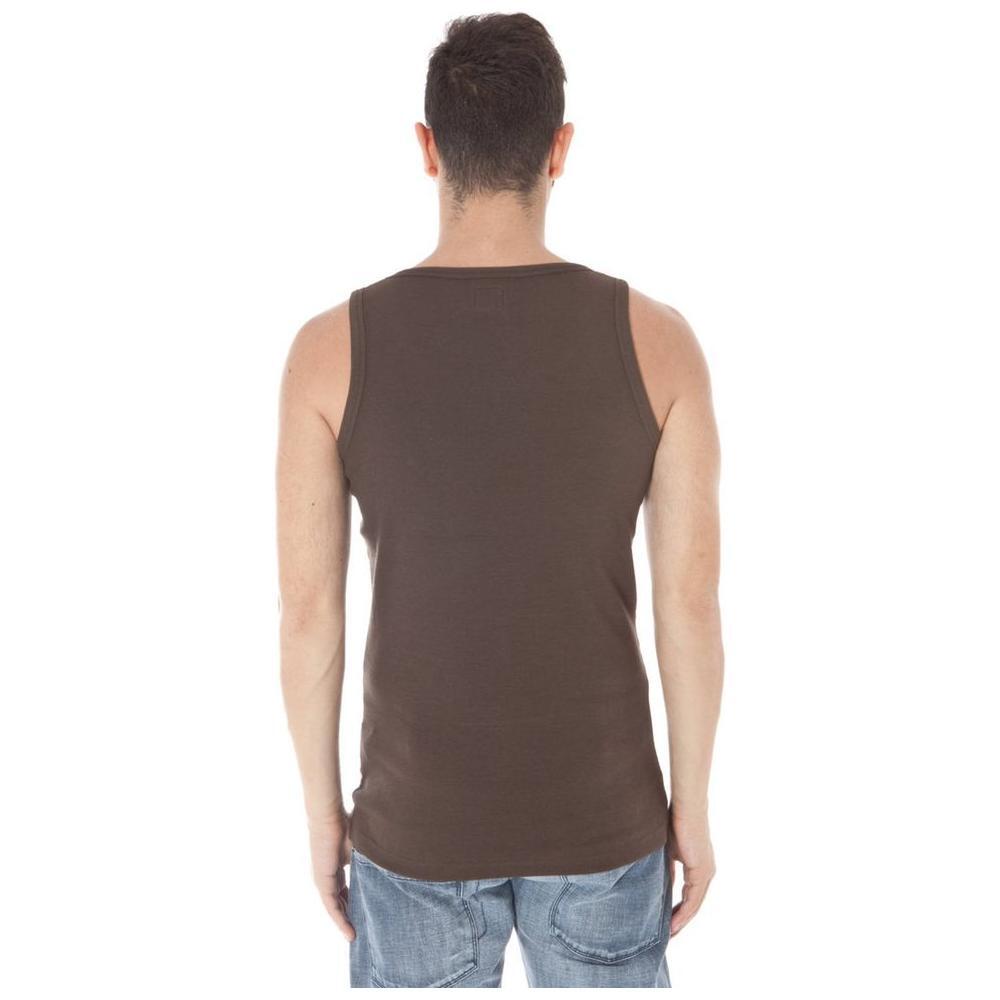 Zuelements Brown Cotton T-Shirt ZU-7097-XXL
