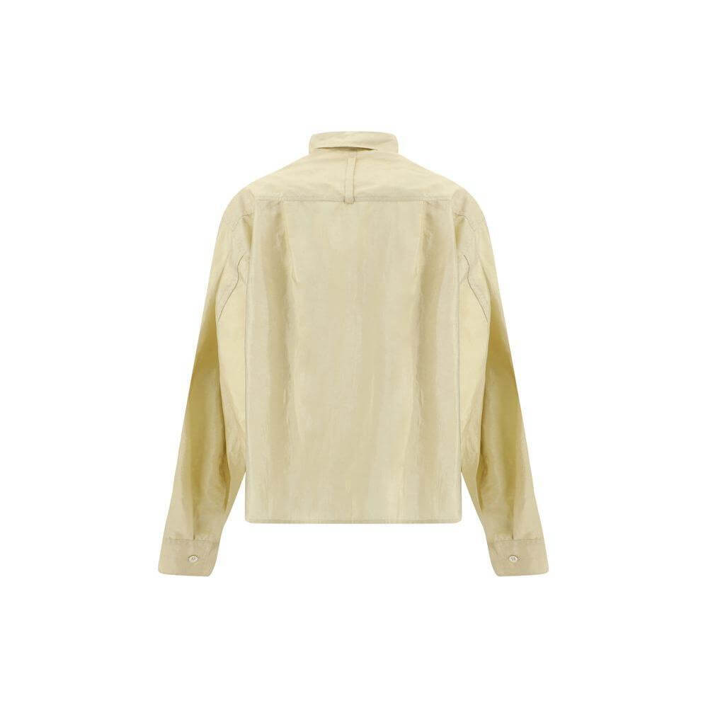 Jil Sander Satin Shirt JI-J40DL0165J70003265-IT36 | XS