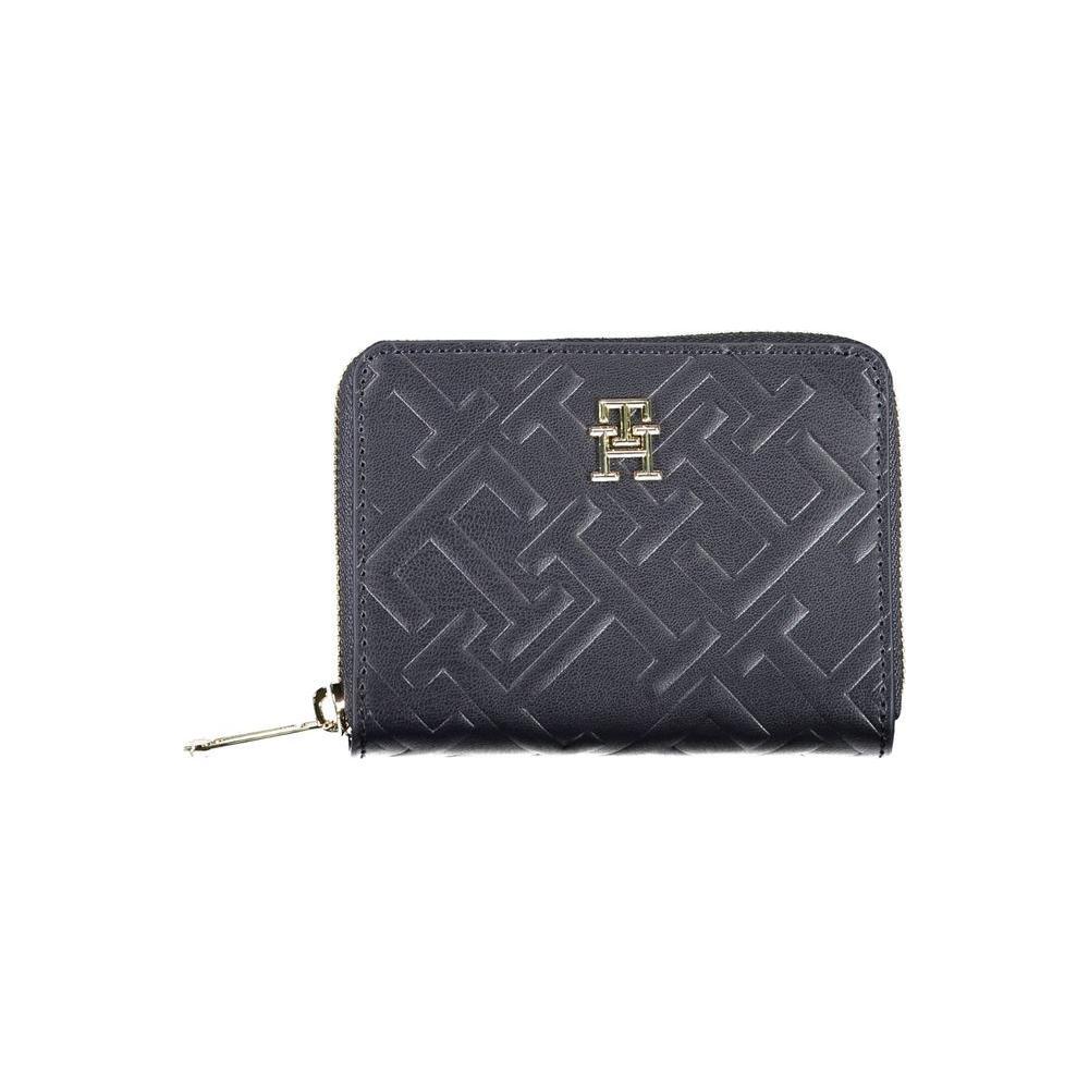 Tommy Hilfiger Blue Polyethylene Women Wallet TO-16792