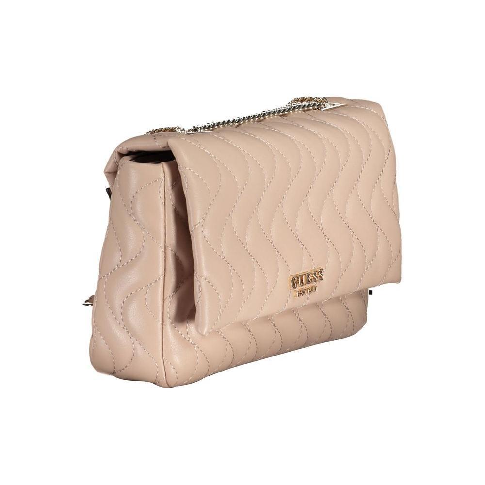 Guess Jeans Pink Polyethylene Handbag GU-22379