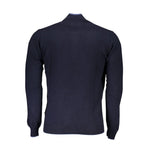 North Sails Blue Polyamide Men Sweater NO-23346-S