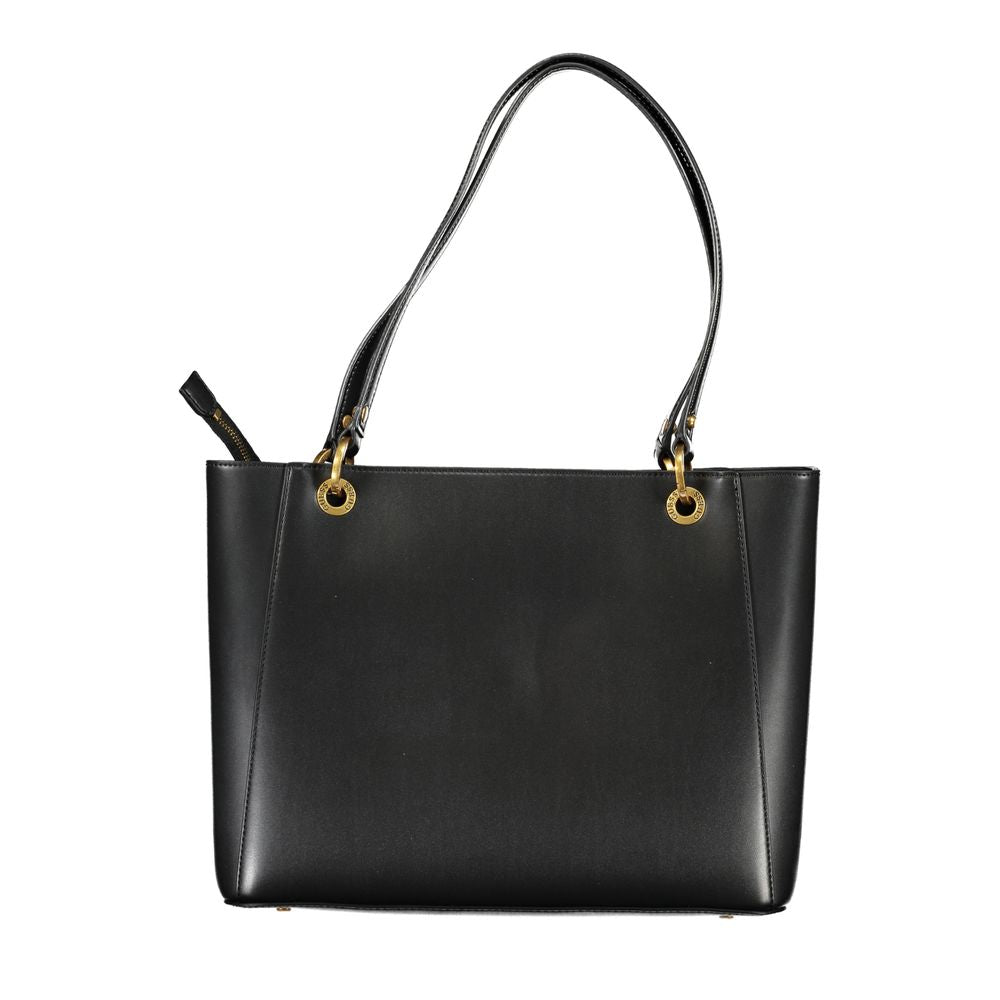 Guess Jeans Black Polyethylene Handbag GU-23436