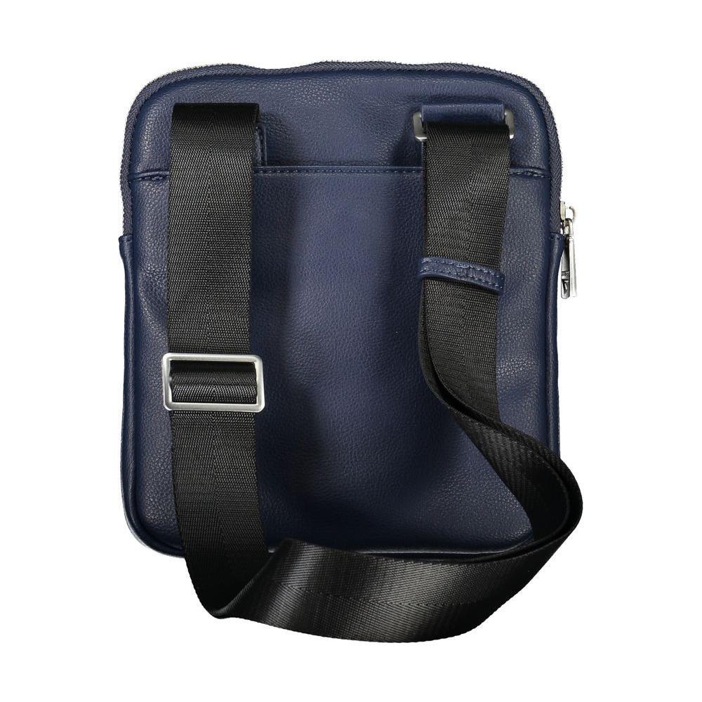 Guess Jeans Sleek Blue Shoulder Bag with Ample Storage GU-23591