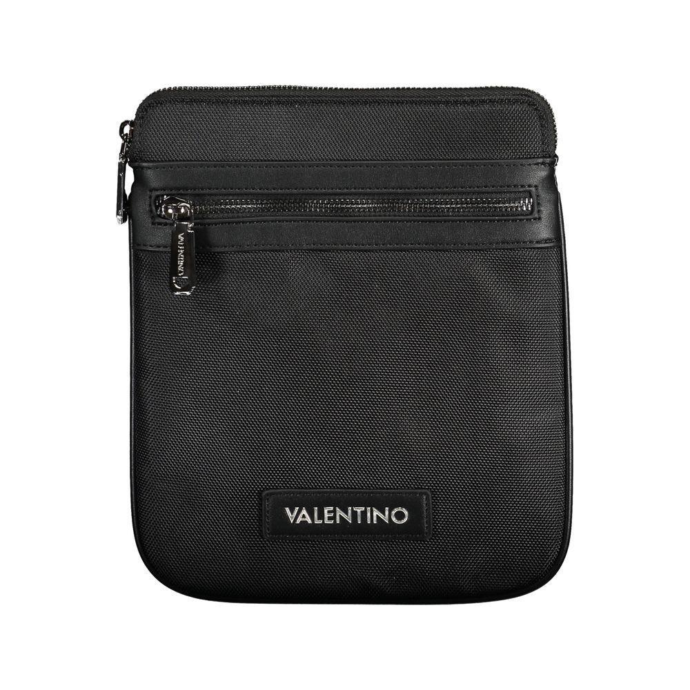 Mario Valentino Black Polyester Shoulder Bag VA-24286