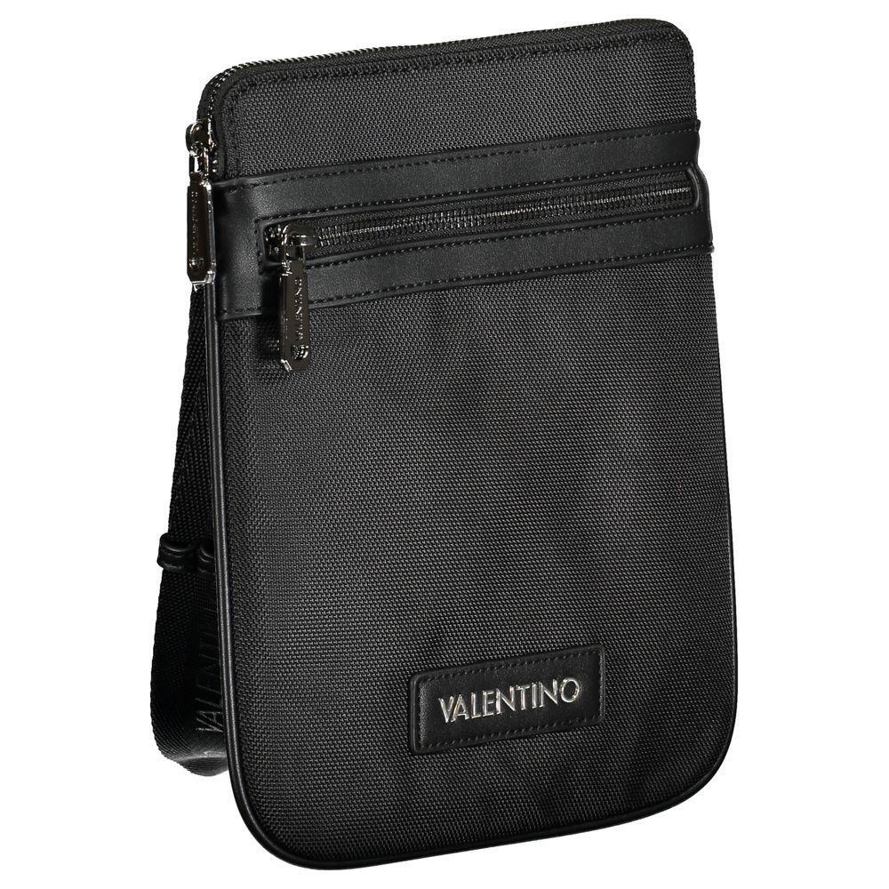 Mario Valentino Black Polyester Shoulder Bag VA-24286