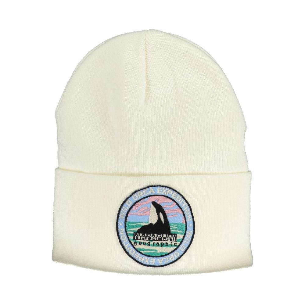 Napapijri White Marabou Men Cap NA-24963