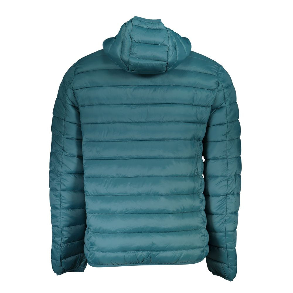 Norway 1963 Elegant Green Hooded Jacket with Multiple Pockets NO-27711-XXL