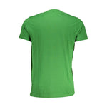 Cavalli Class Green Cotton T-Shirt CA-28581-L