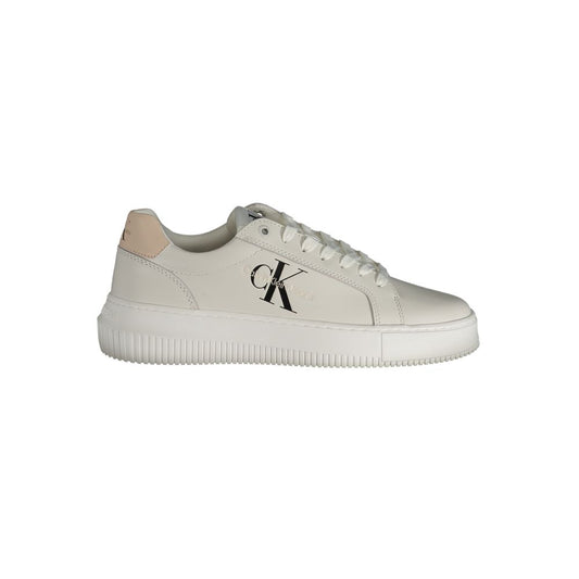 Calvin Klein Bianco Polyurethane Women Sneaker