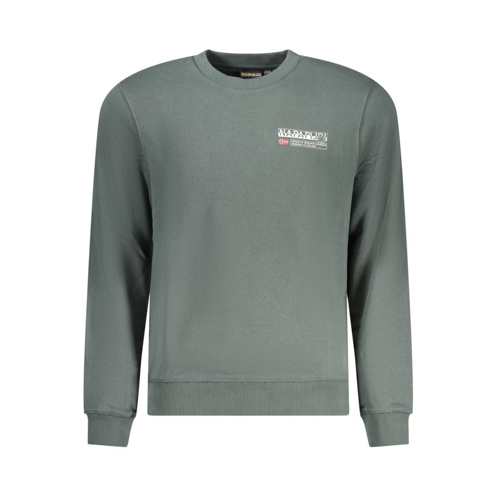 Napapijri Green Cotton Sweater NA-32127-M