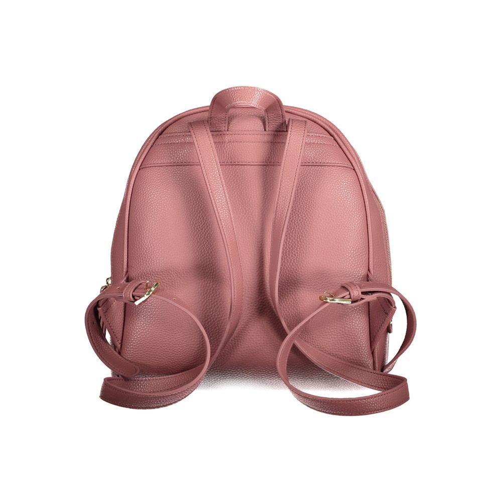 Mario Valentino Pink Polyethylene Backpack VA-36178