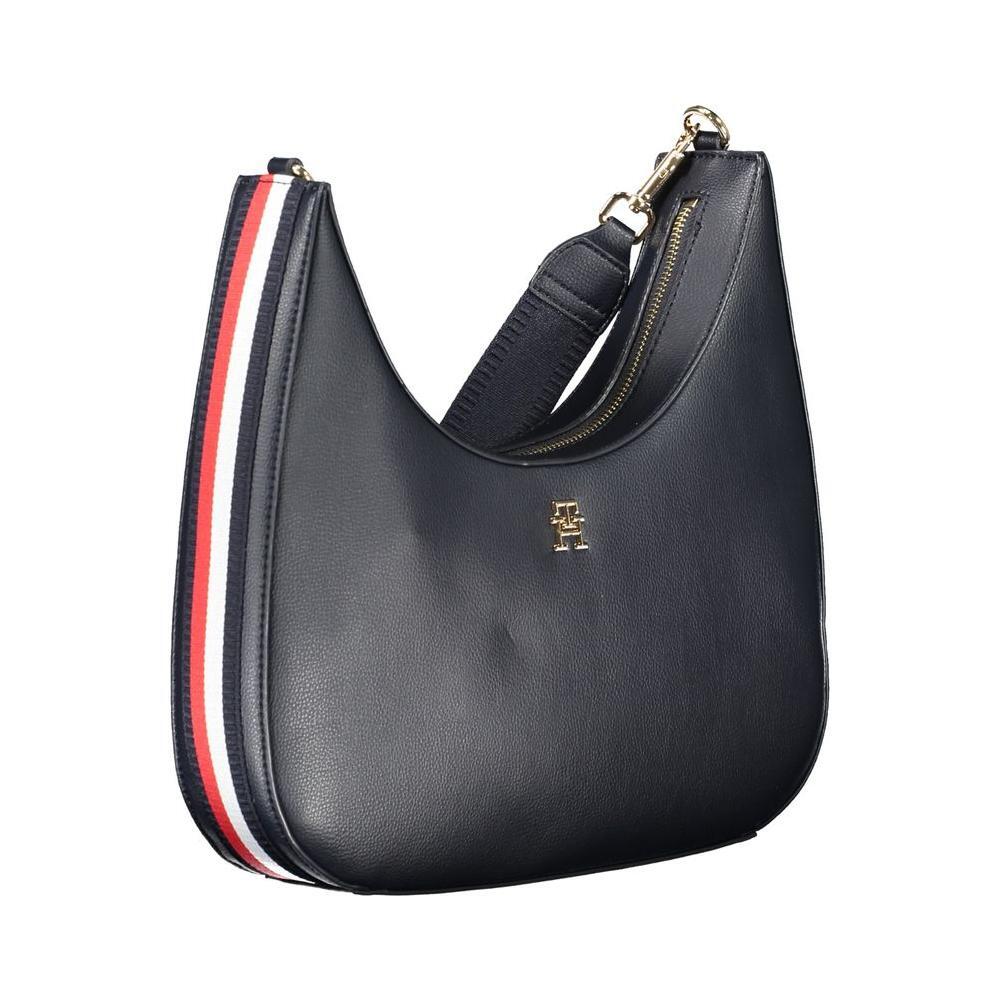 Tommy Hilfiger Blue Polyester Handbag TO-26111