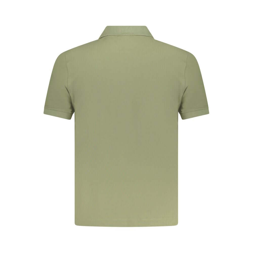 K-WAY Green Cotton Polo Shirt KW-38396-S