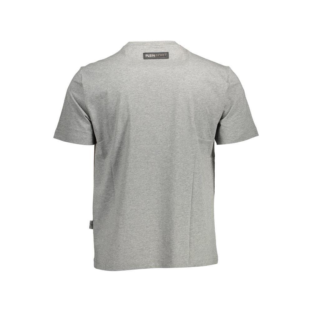 Plein Sport Brown Cotton Men T-Shirt PL-36946-XL