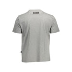Plein Sport Brown Cotton Men T-Shirt PL-36946-XL