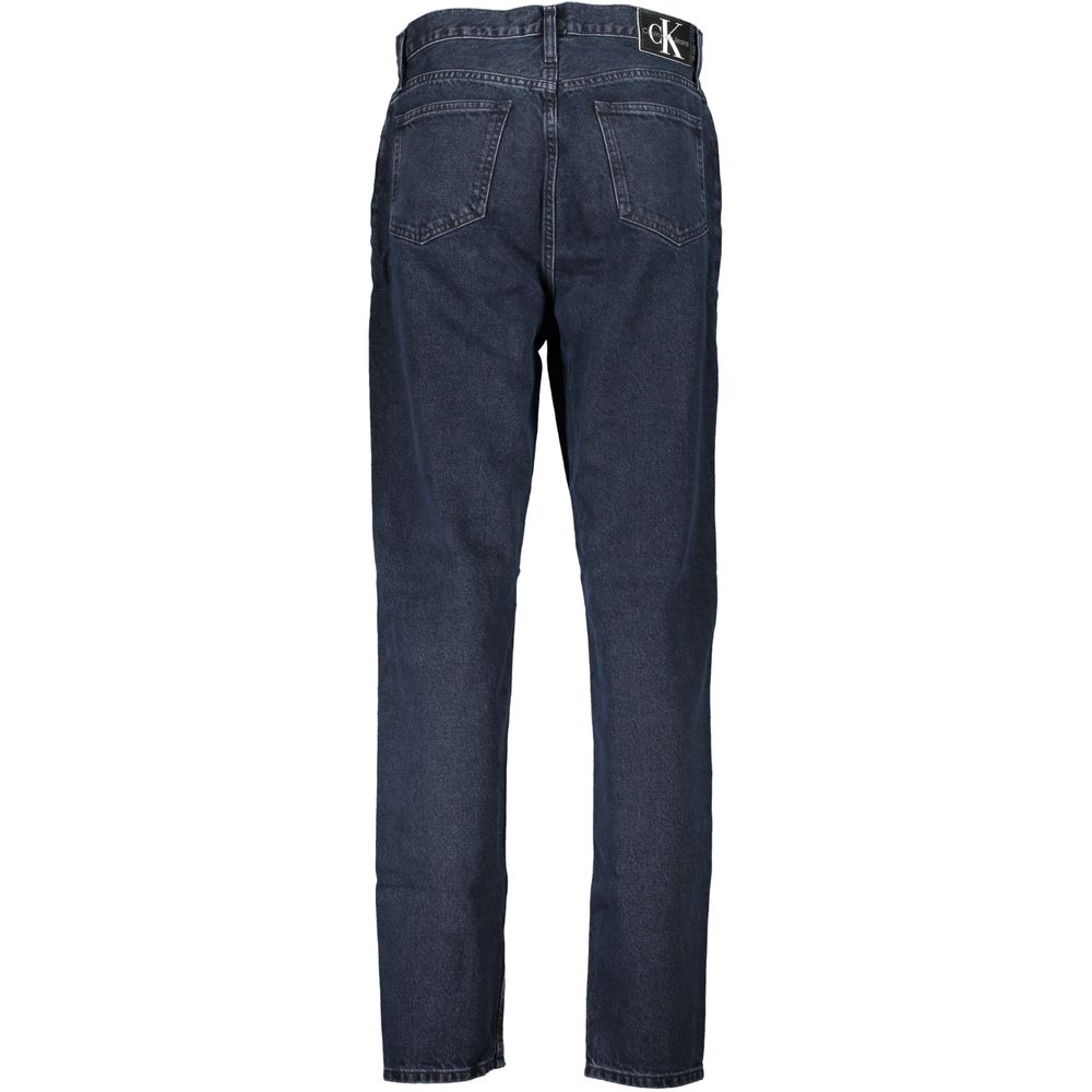 Calvin Klein Blue Cotton Jeans Denim