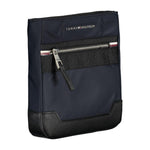 Tommy Hilfiger Sleek Blue Shoulder Bag with Contrasting Details TO-27508