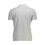 North Sails Brown Cotton Men Polo Shirt NO-37696-XL