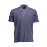 Gant Blue Cotton Men Polo Shirt GA-12733-S