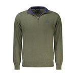 North Sails Green Wool Men Sweater NO-32938-S