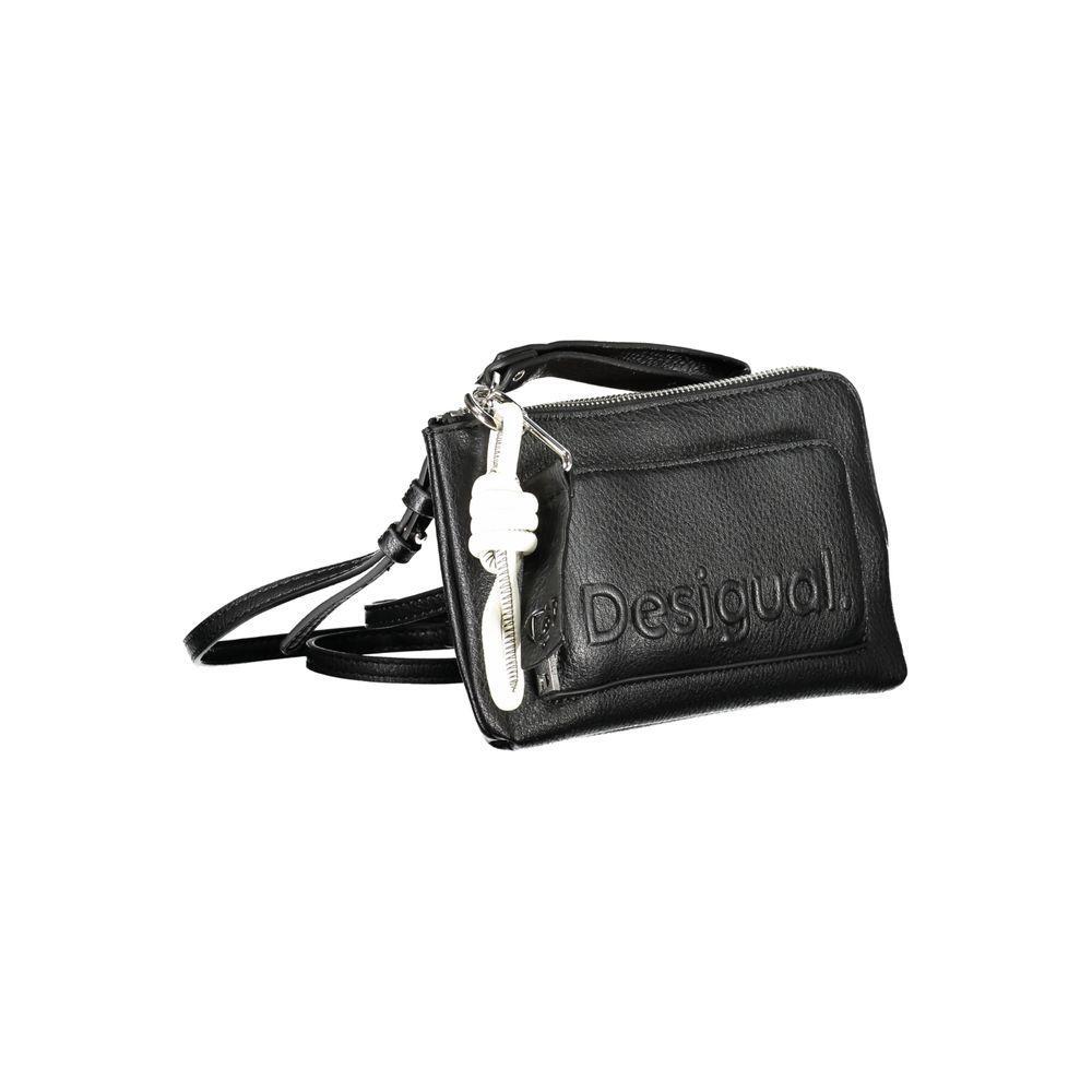 Desigual Black Polyethylene Handbag DE-28931