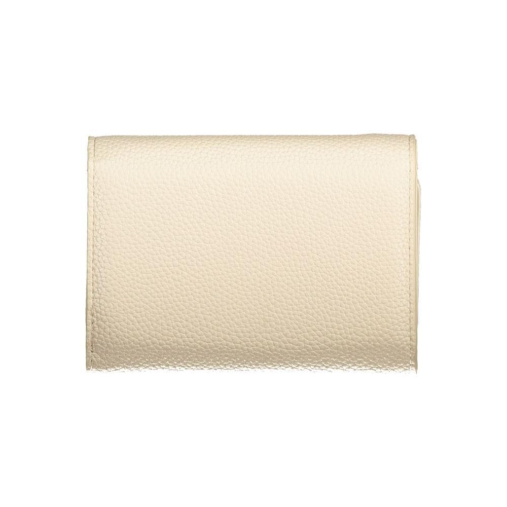 Mario Valentino Beige Polyethylene Wallet VA-36161