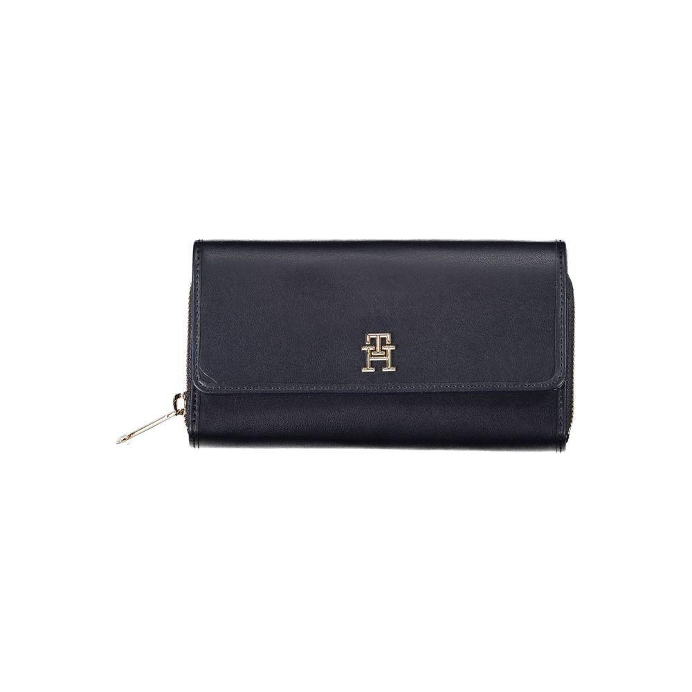 Tommy Hilfiger Blue Polyethylene Women Wallet TO-22451
