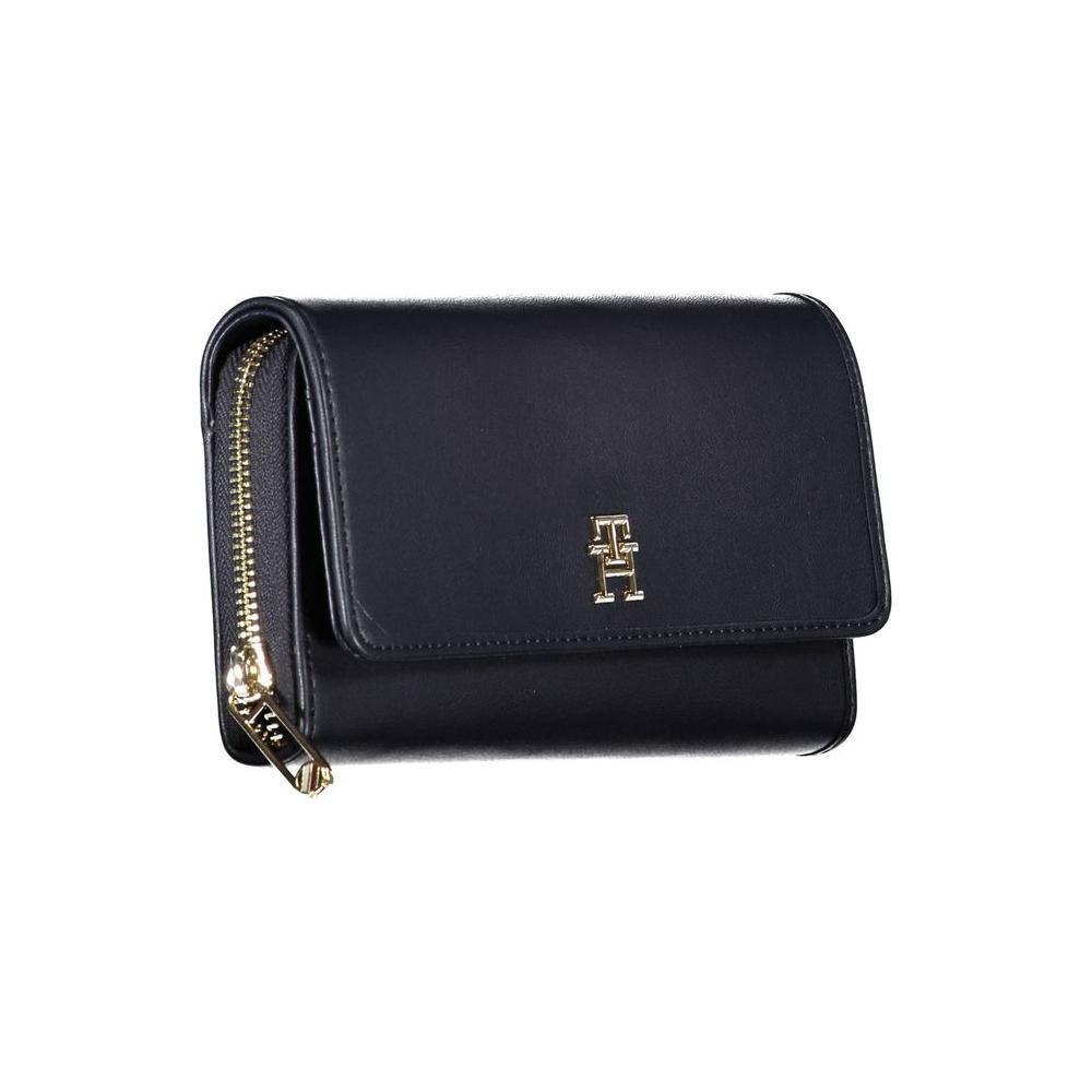 Tommy Hilfiger Blue Polyethylene Women Wallet TO-22451