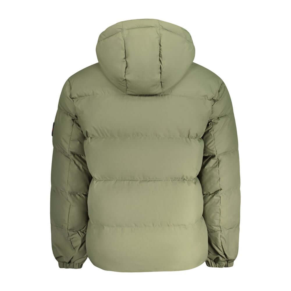 Tommy Hilfiger Green Polyester Men Jacket TO-33218-S
