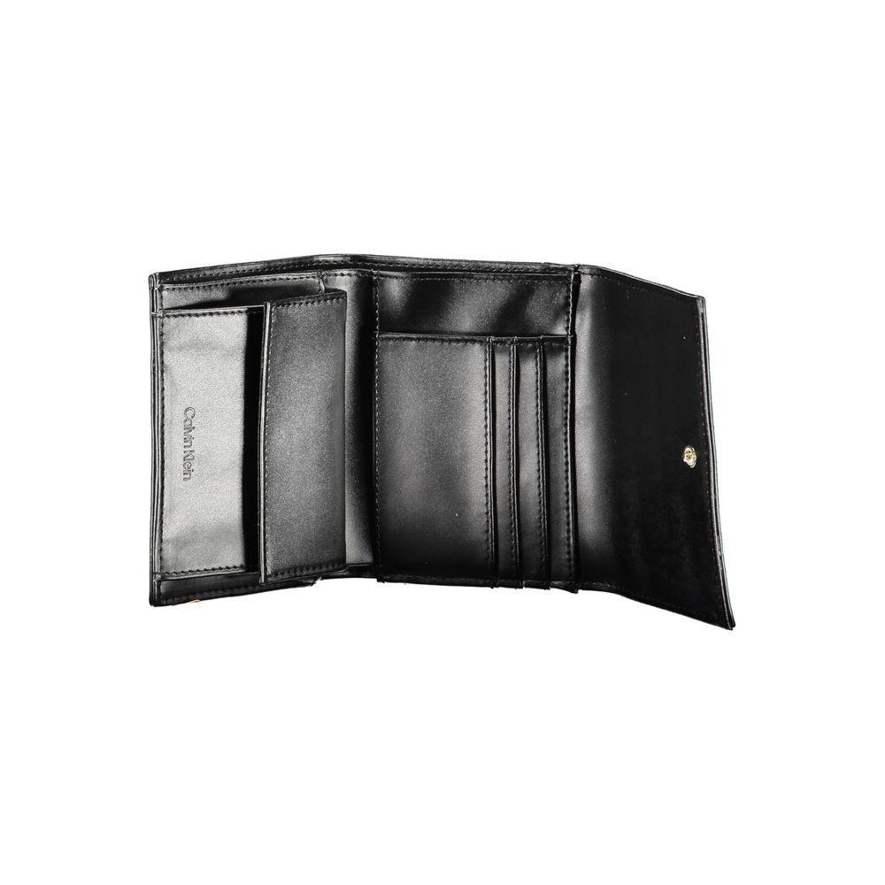 Calvin Klein Black Polyester Women Wallet CA-37971