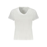 Guess Jeans White Cotton Women T-Shirt GU-33287-XS
