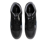 Trussardi Black Gray Lace Up Low Top Casual Sneakers Shoes MV7276-45