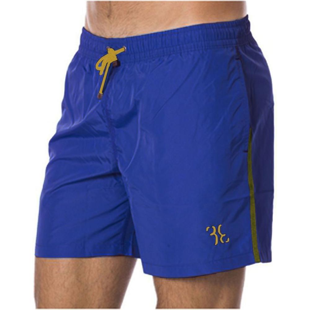 Billionaire Italian Couture Blue Polyester Men's Swimwear Boxer BI-15513-3XL