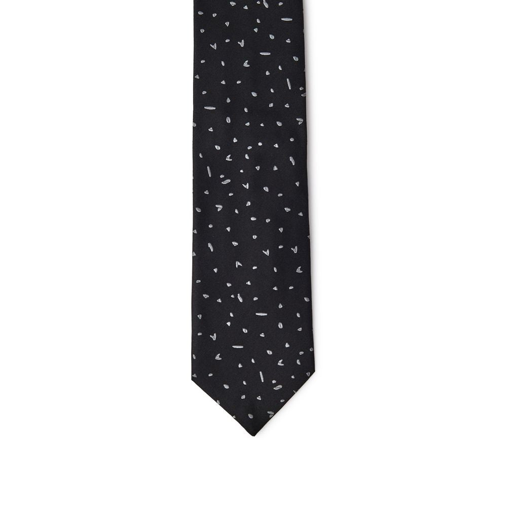 Jil Sander Black Silk Ties & Bowty JISA-9082676