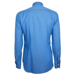 Made in Italy Blue Cotton Men's Shirt LO-15524-IT40 | M