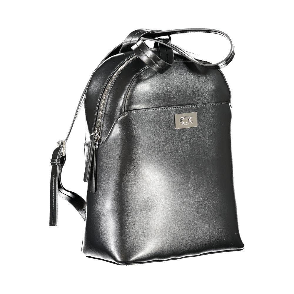 Calvin Klein Black Polyester Backpack CA-30964