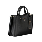 Guess Jeans Black Polyethylene Handbag GU-23622