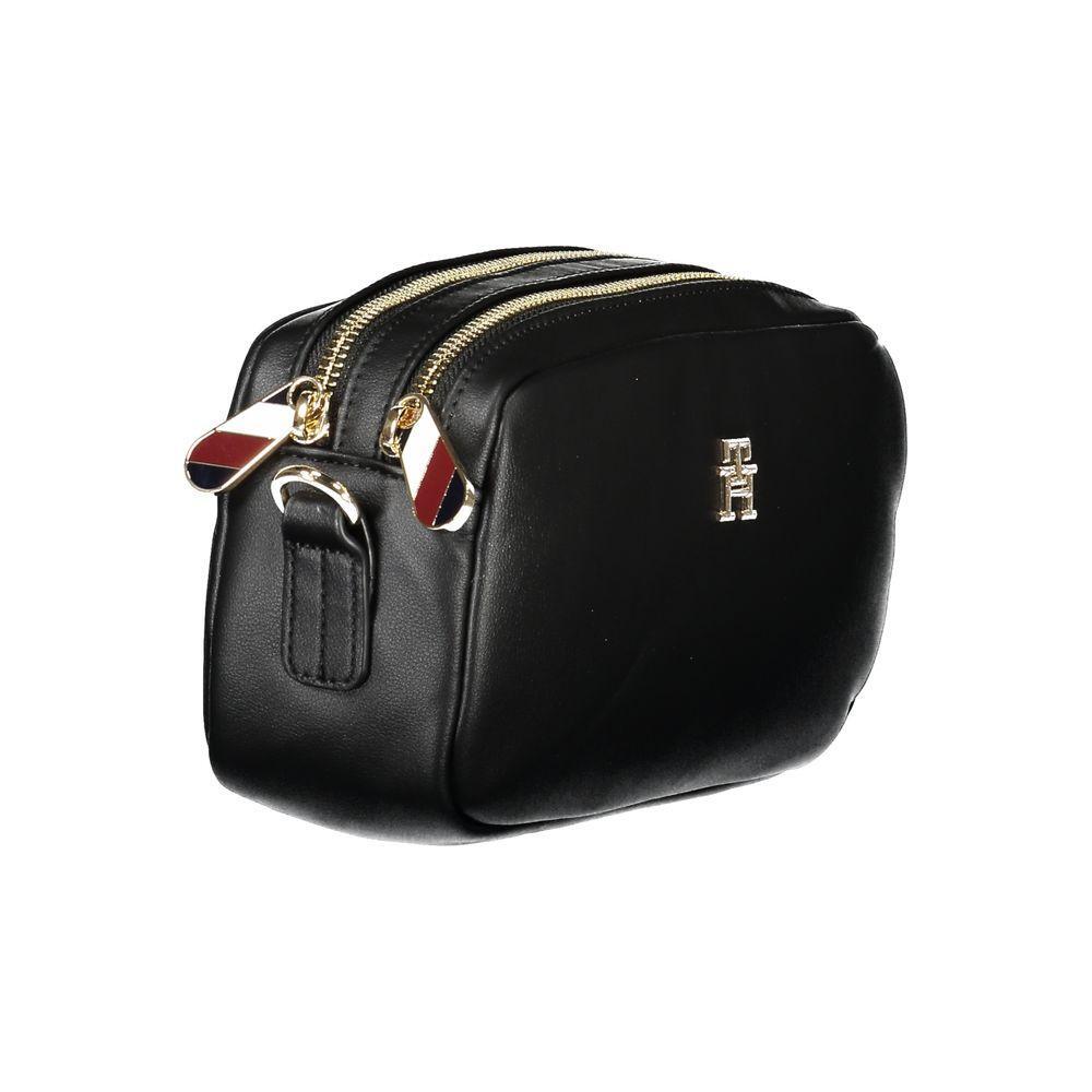 Tommy Hilfiger Black Polyester Women Handbag TO-33669