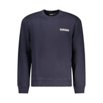 Napapijri Blue Cotton Sweater NA-32132-XL