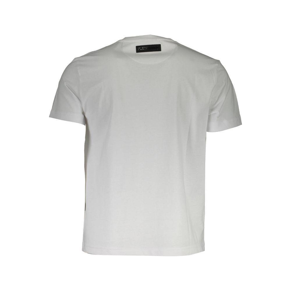 Plein Sport White Cotton Men T-Shirt PL-37426-S